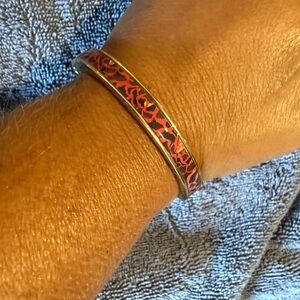 Vera BradleyElegant Gold and pink Bangle Bracelet
